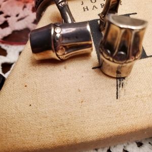John Hardy Sterling Silver Bamboo Cuff Links